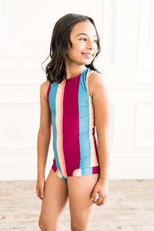 Mia Multi Stripe Leo