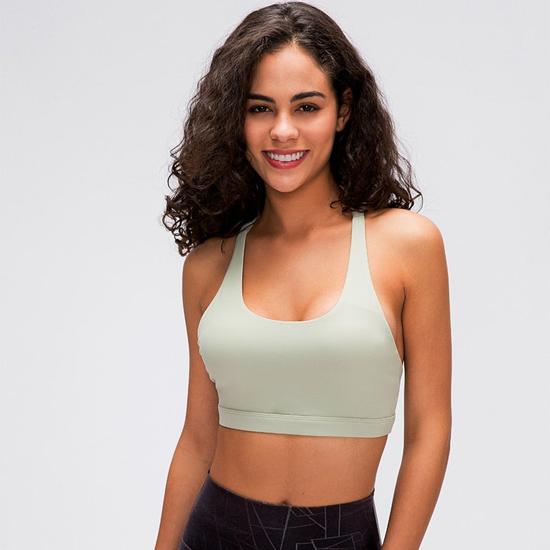 Cristine Crisscross Sport Bras - 6 Colors