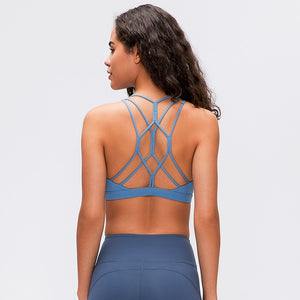 Cristine Crisscross Sport Bras - 6 Colors