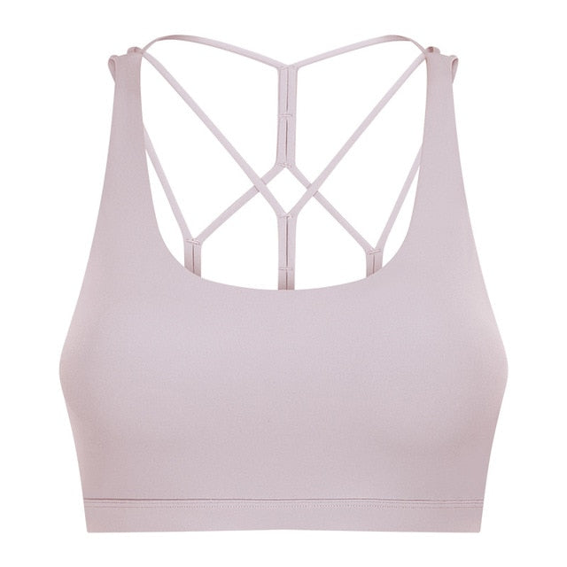 Cristine Crisscross Sport Bras - 6 Colors