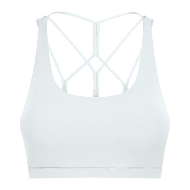 Cristine Crisscross Sport Bras - 6 Colors