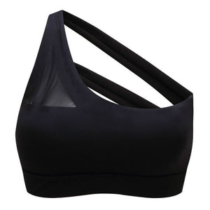 Brittany One-shoulder Sports Bra - 2 Colors